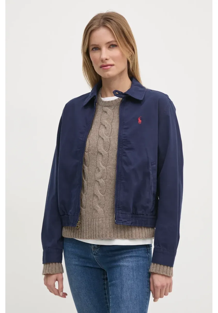 obrazek 1 Polo Ralph Lauren kurtka bawełniana kolor granatowy przejściowa 211934952