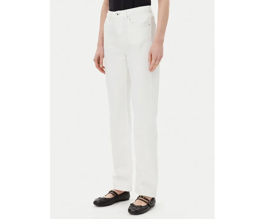 obrazek 1 Karl Lagerfeld Jeans Jeansy A2W10135 Biały Straight Fit