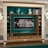 Picture Elegant Italian TV shelf