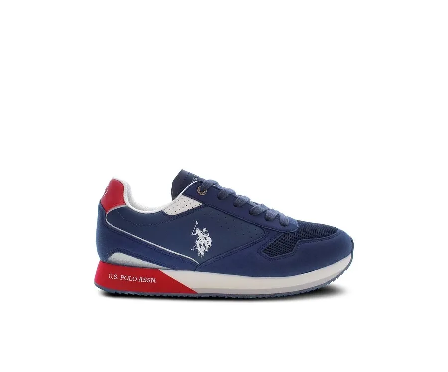 obrazek 1 U.S. Polo Assn. Sneakersy Nobil NOBIL003C Niebieski