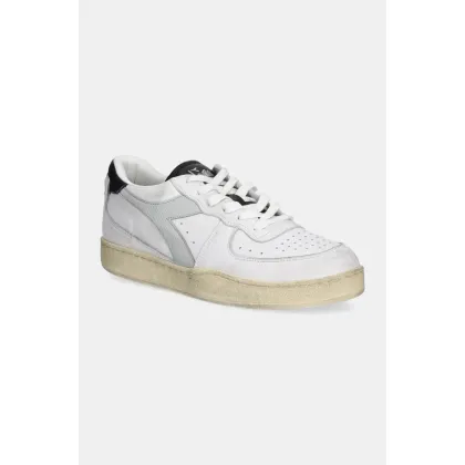 Zdjęcie Diadora sneakersy skórzane Mi Basket Low Used kolor biały 201.181233.C9304