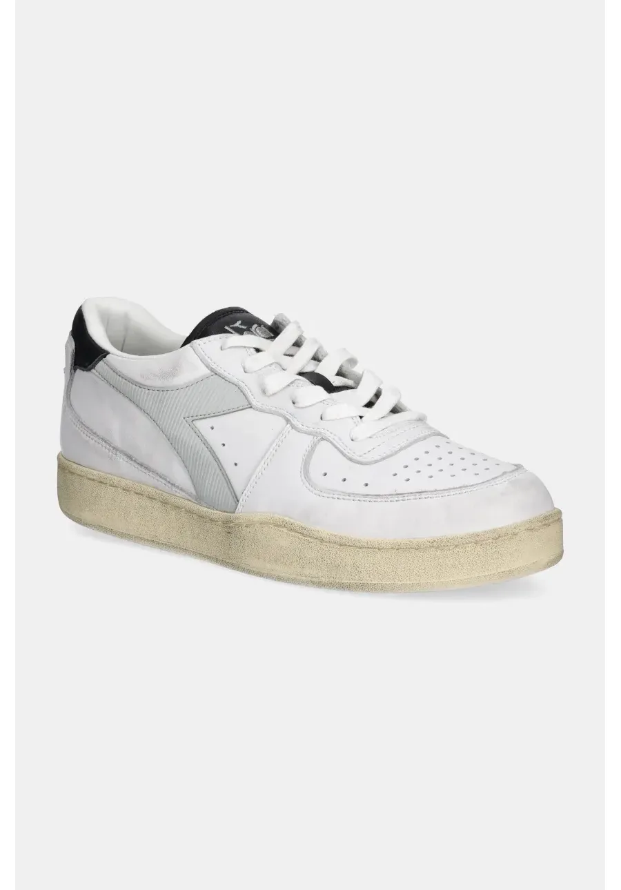 obrazek 1 Diadora sneakersy skórzane Mi Basket Low Used kolor biały 201.181233.C9304