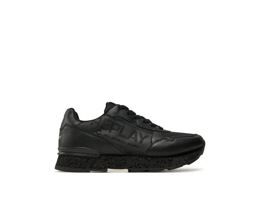 obrazek 1 REPLAY Sneakersy Arthur Total GMS68 .000.C0087S Czarny
