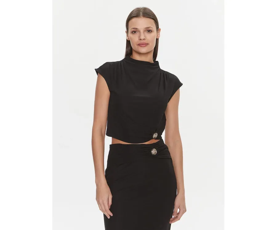 obrazek 1 Guess Bluzka W4RP40 KAQL2 Czarny Slim Fit