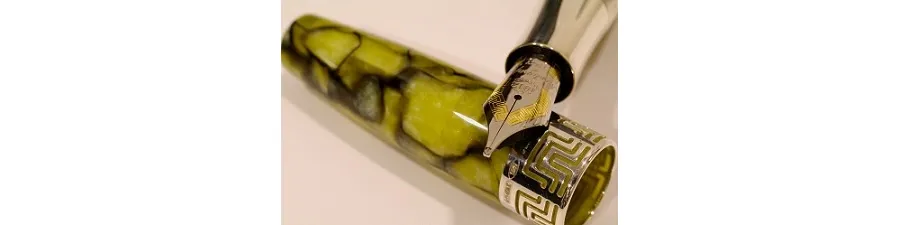 obrazek 5 Green Marbled Extra 1930 Pióro Wieczne Montegrappa