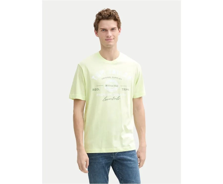 obrazek 1 Tom Tailor T-Shirt 1037735 Zielony Regular Fit