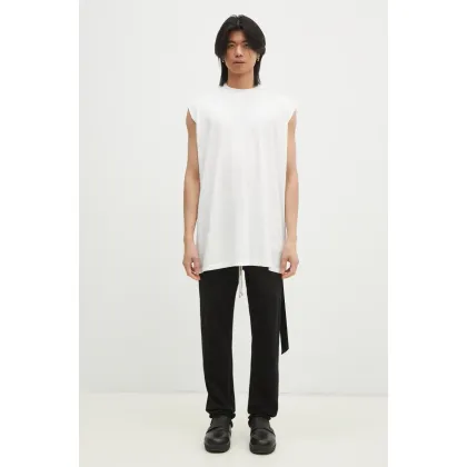 Zdjęcie Rick Owens t-shirt bawełniany Tarp T męski kolor biały DU01E3158.RN