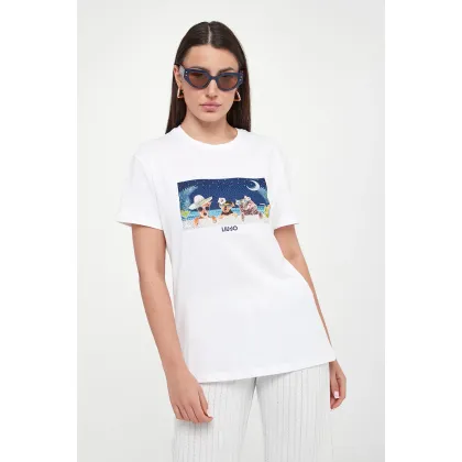 Zdjęcie T-shirt damski LIU JO Liu Jo