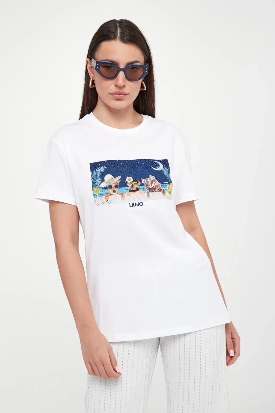 obrazek 1 T-shirt damski LIU JO Liu Jo