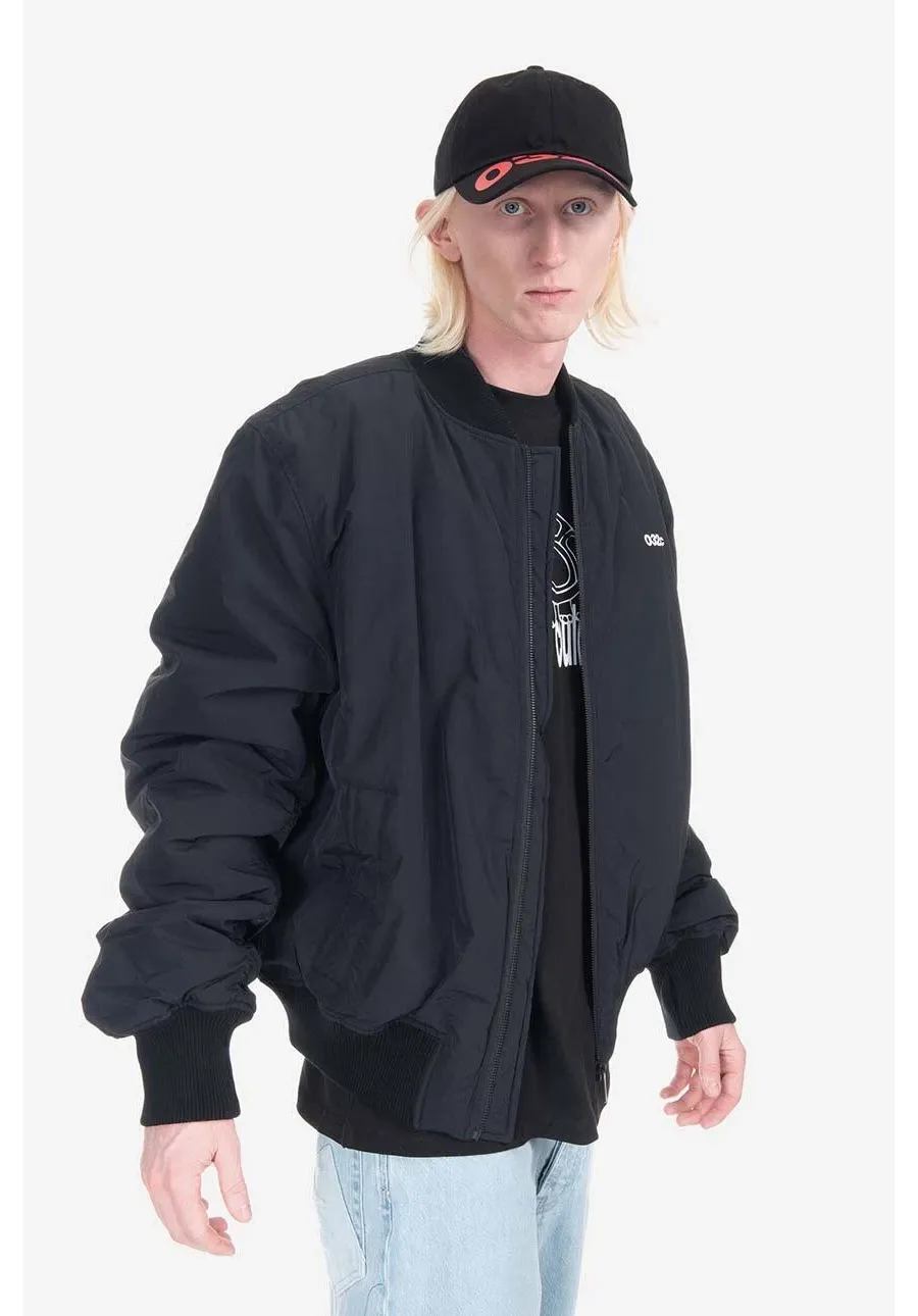 obrazek 1 032C kurtka bomber The Grosse Freiheit kolor czarny przejściowa SS23.W.4010-BLACK