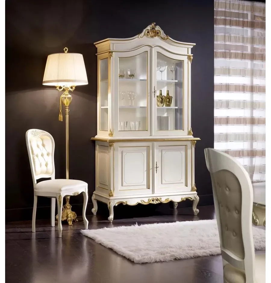 obrazek 1 Oryginalna witryna Regency do stylowej jadalni