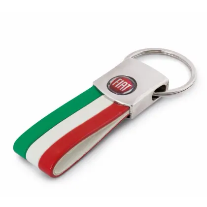 Zdjęcie Włoski breloczek „Griffe” z marką pokrytą żywicą dla firm