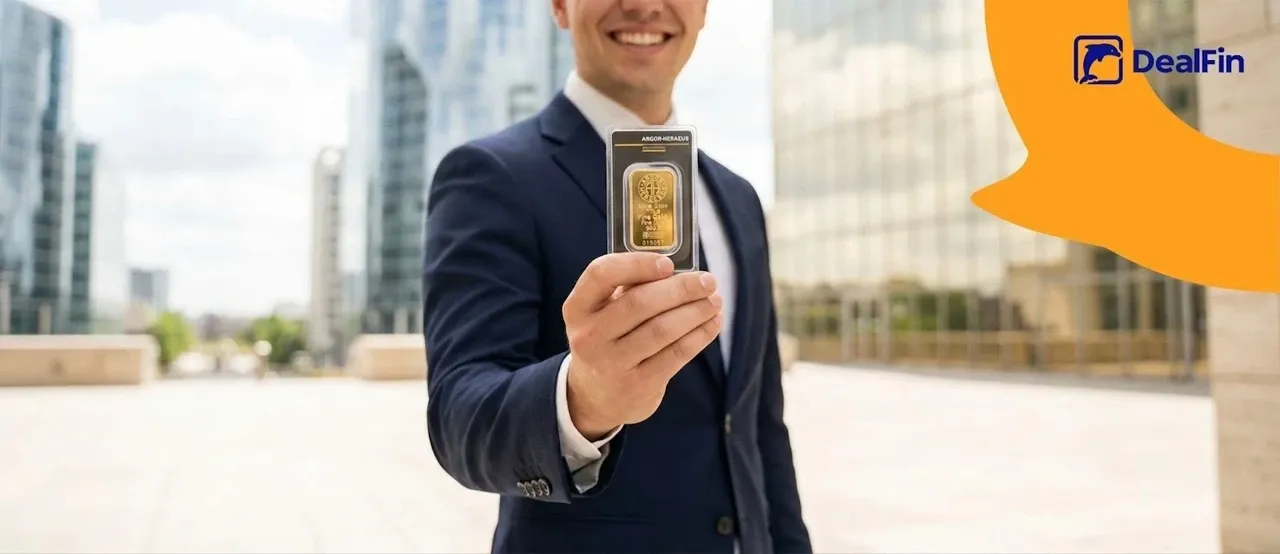 Zdjęcie Argor-Heraeus — sztabki złota akceptowane przez banki na całym świecie