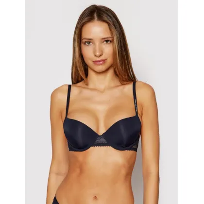 Zdjęcie Tommy Hilfiger Biustonosz balkonetka UW0UW02420 Granatowy
