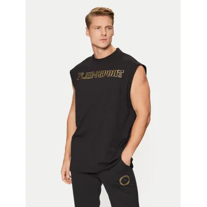 Zdjęcie Plein Sport Tank top AADC MTK7943 STE001N Czarny Regular Fit