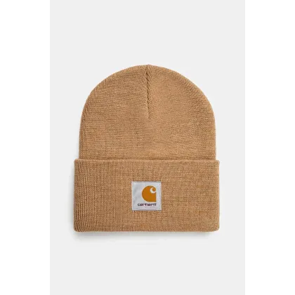 Zdjęcie Carhartt WIP czapka Acrylic Watch Hat kolor beżowy I020175.2ITXX