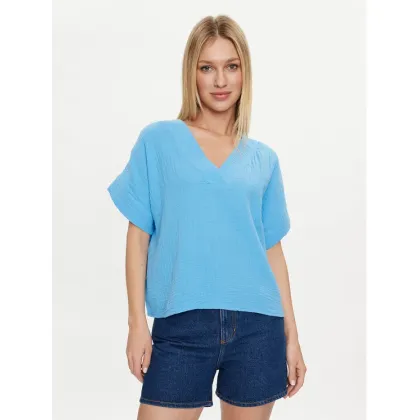 Zdjęcie Mustang Bluzka Tulsa 1014904 Niebieski Loose Fit