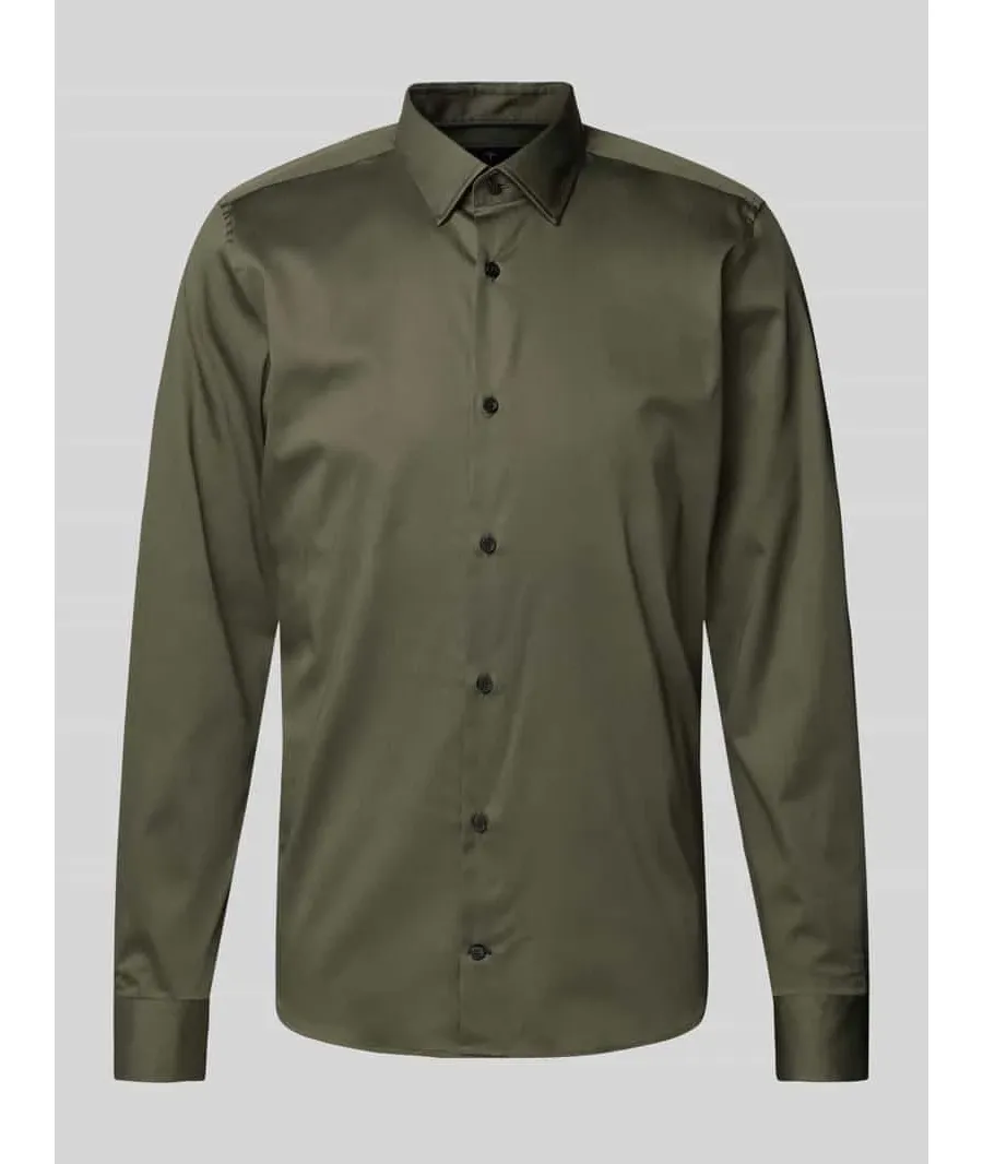 obrazek 1 Koszula biznesowa o kroju slim fit z kołnierzykiem typu kent model ‘Pit’