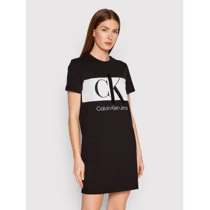 Zdjęcie Calvin Klein Jeans Sukienka codzienna J20J218862 Czarny Regular Fit