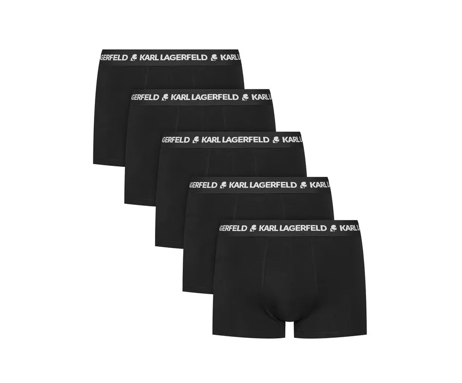 obrazek 1 KARL LAGERFELD Komplet 5 par bokserek A1M47082 Czarny