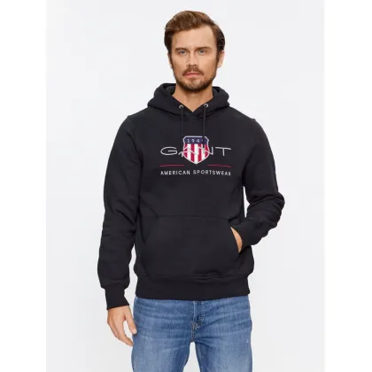 Zdjęcie Gant Bluza Archive Shield 2047082 Czarny Regular Fit