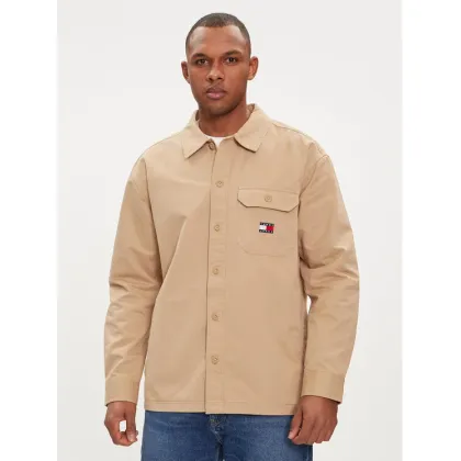 Zdjęcie Tommy Jeans Koszula Essential DM0DM18331 Beżowy Regular Fit