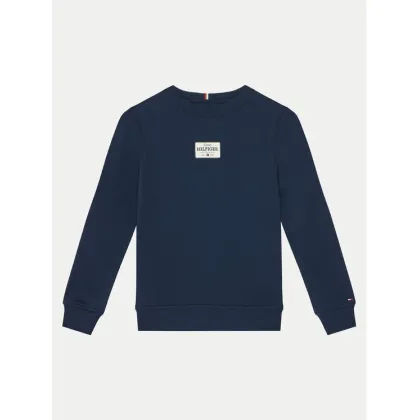 Zdjęcie Tommy Hilfiger Bluza KB0KB09315 Granatowy Regular Fit