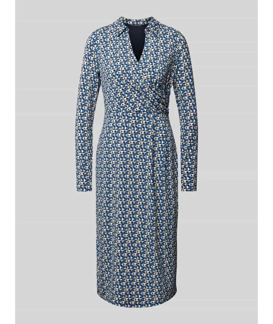 obrazek 1 Sukienka midi w stylu kopertowym