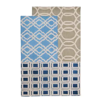 Zdjęcie Ręcznie wykonany dywan wełniany do salonu