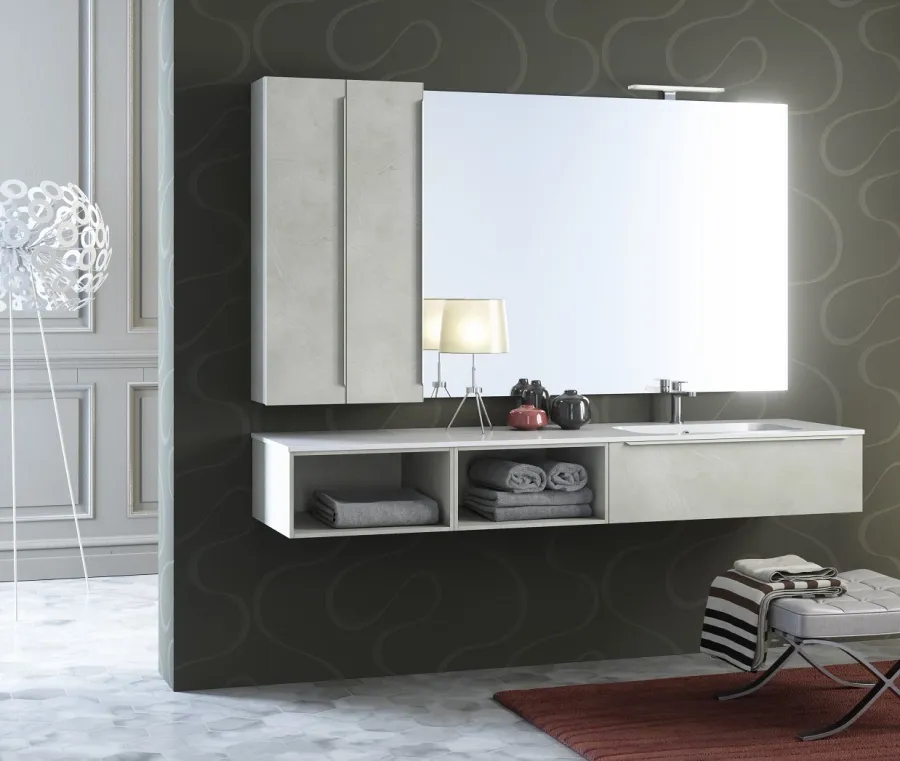 obrazek 1 Wyszukany kompleks mebli do łazienki - Proteo Arredo Bagno