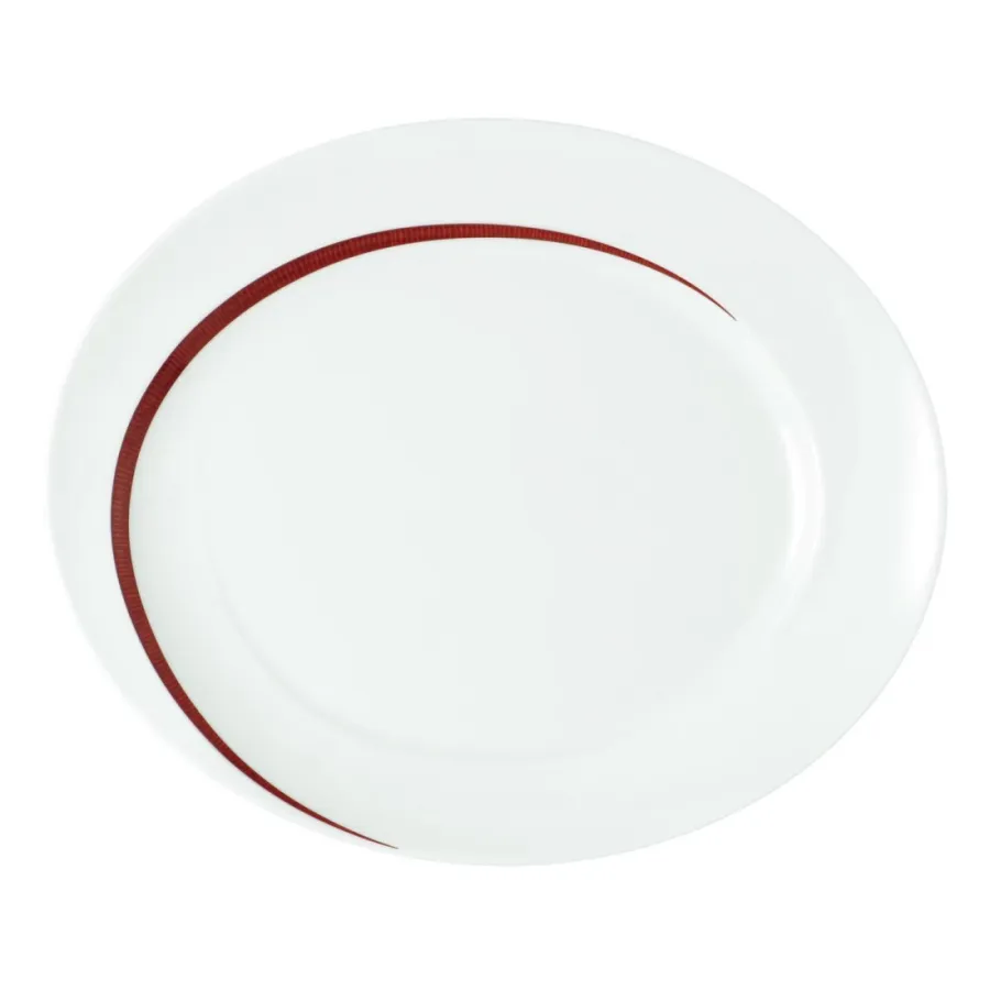 obrazek 1 Piękny stylowy półmisek z porcelany 32x26,5 cm - Seltmann Weiden