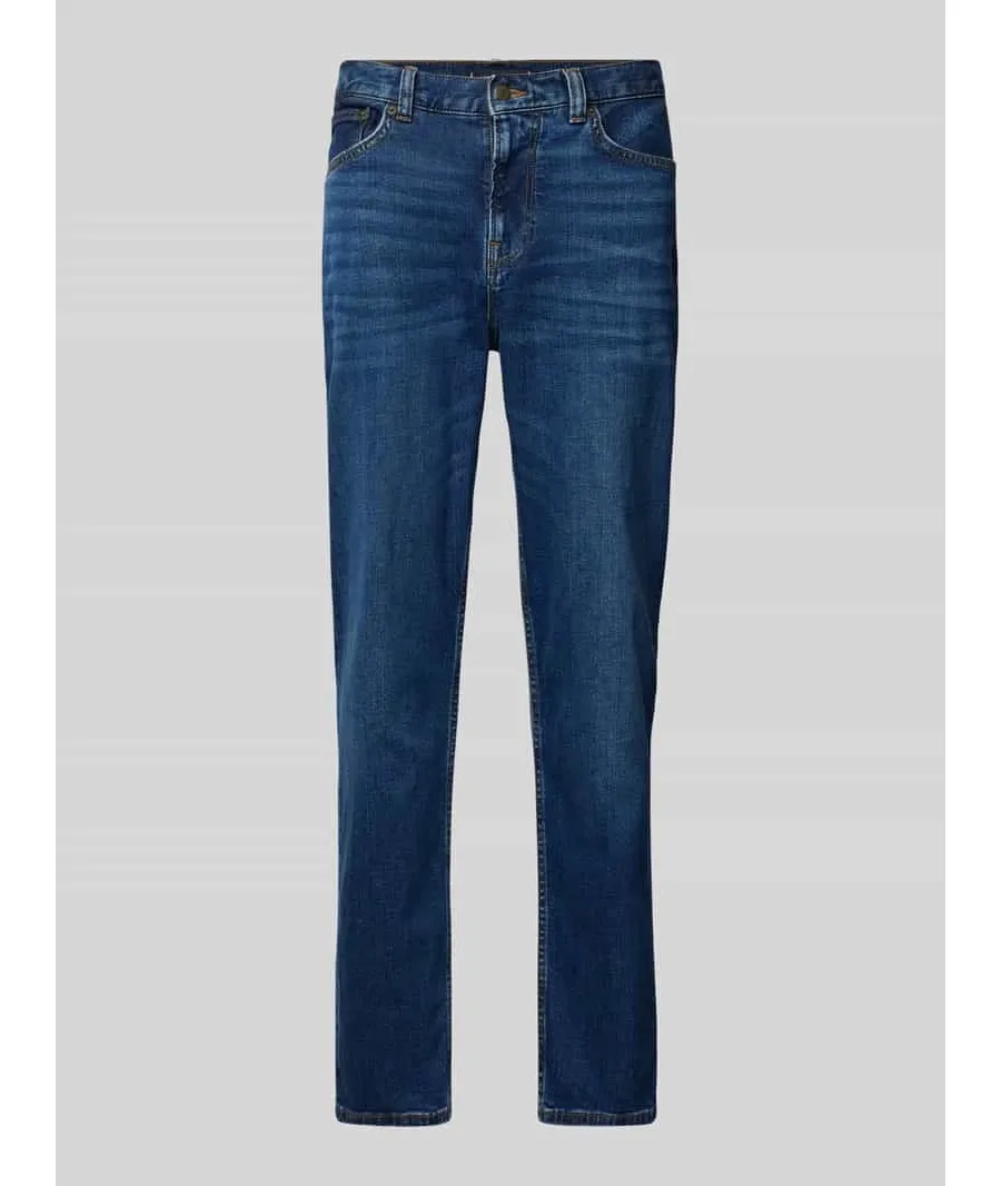 obrazek 1 Tommy Hilfiger Jeansy Harlem MW0MW39038 Granatowy Tapered Fit