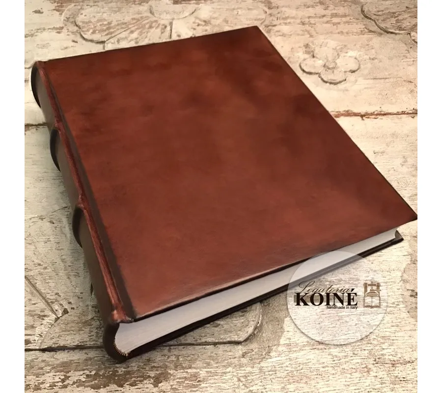 picture 2  Hand crafted photo album leather-paper 061-antico