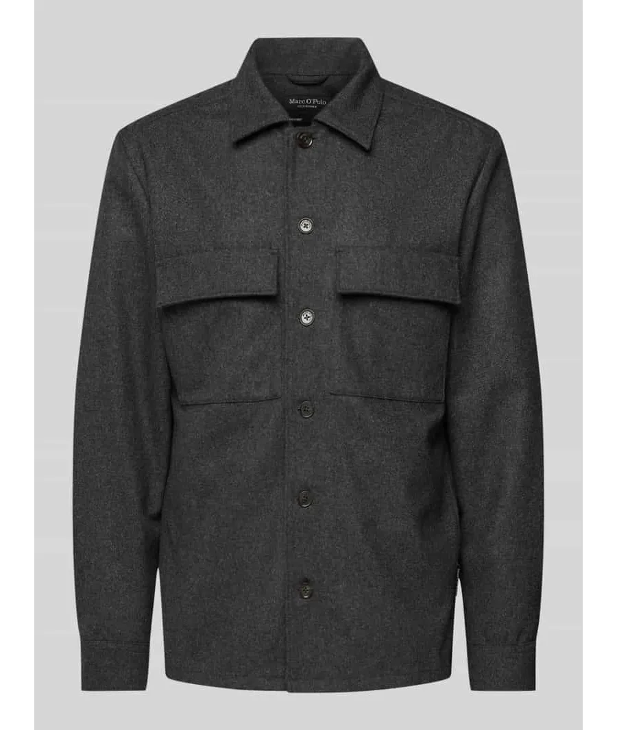 obrazek 1 Marc O'Polo Kurtka przejściowa 429 0194 74138 Szary Loose Fit