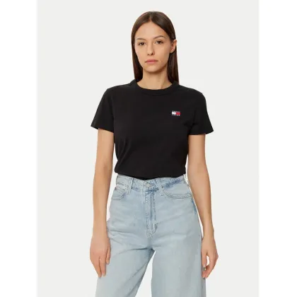 Zdjęcie Tommy Jeans T-Shirt DW0DW20153 Czarny Regular Fit