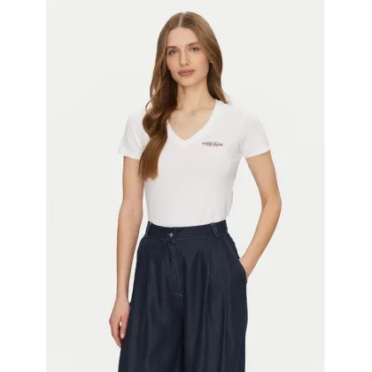 Zdjęcie Guess Jeans T-Shirt W4YI23 J1314 Biały Slim Fit