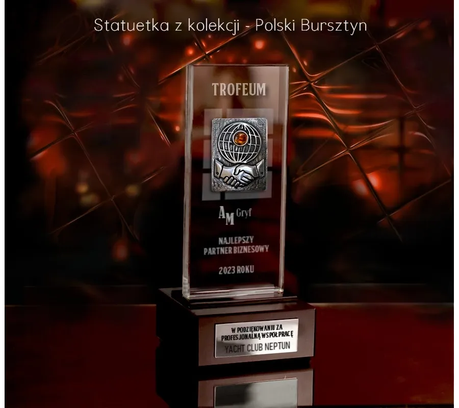obrazek 1 Statuetka kryształowa dla biznesu z kolekcji  - 