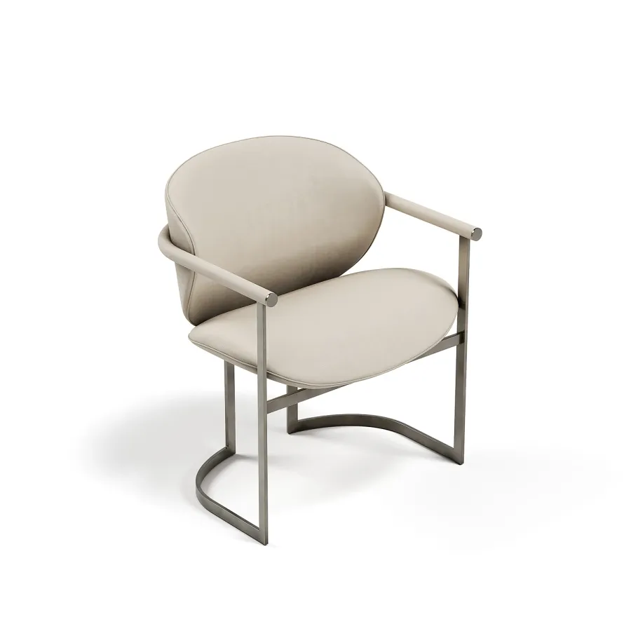 obrazek 10 Eleganckie włoskie krzesło w stylu modernistycznym - do jadalni