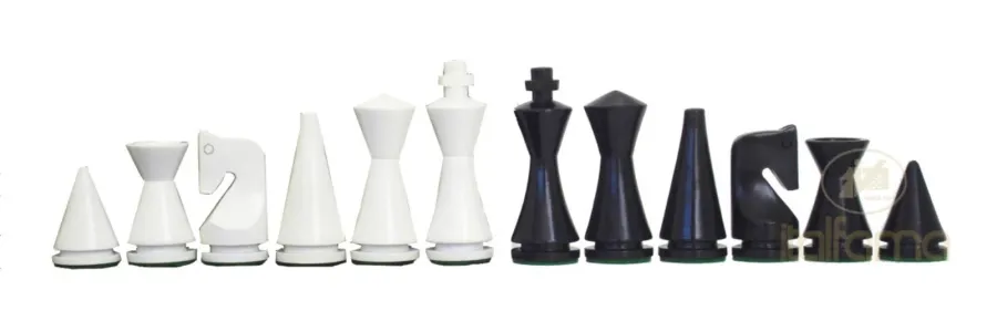 obrazek 3 Drewniany komplet: szachownica 50 cm + figury