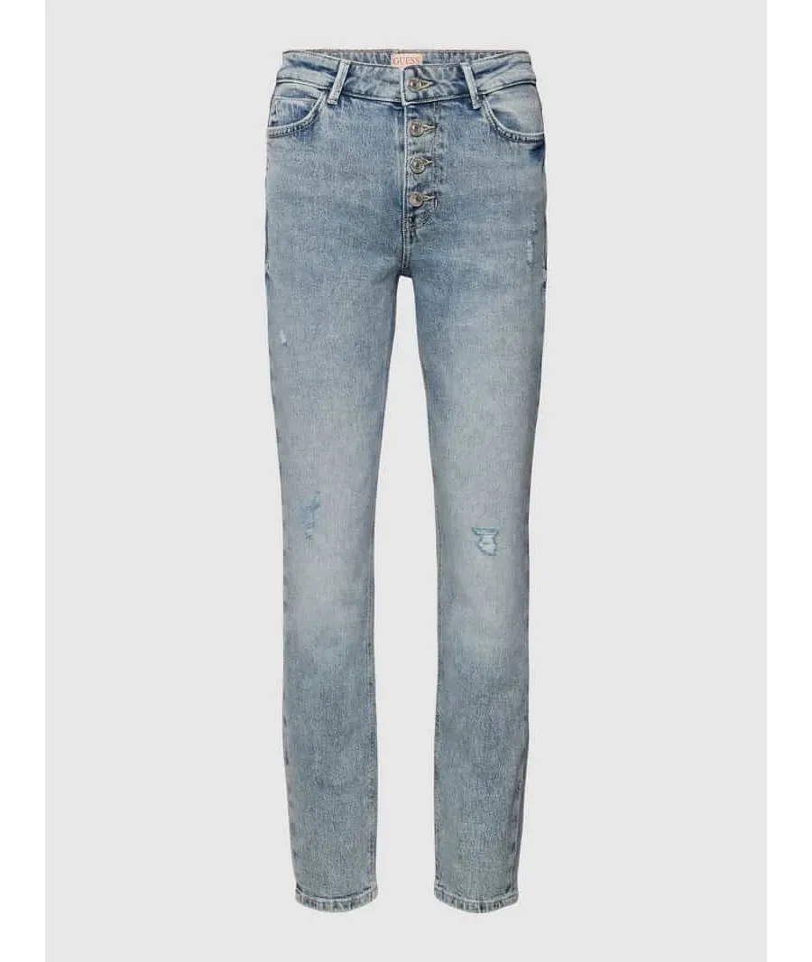 obrazek 1 Jeansy z efektem znoszenia