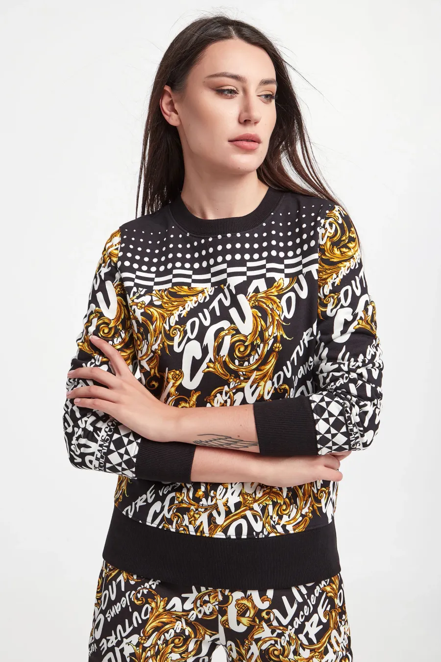 obrazek 1 Bluza dresowa damska VERSACE JEANS COUTURE Versace Jeans Couture