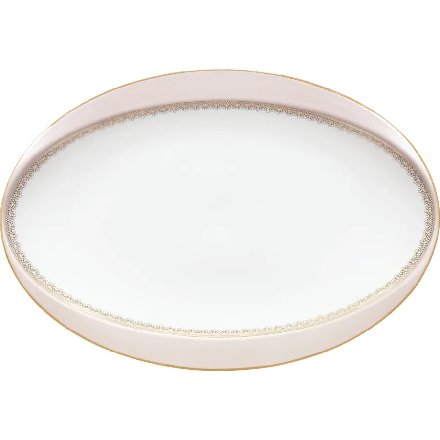 obrazek 8 Elegancki porcelanowy komplet zastawy stołowej dla 12 osób - Porcel