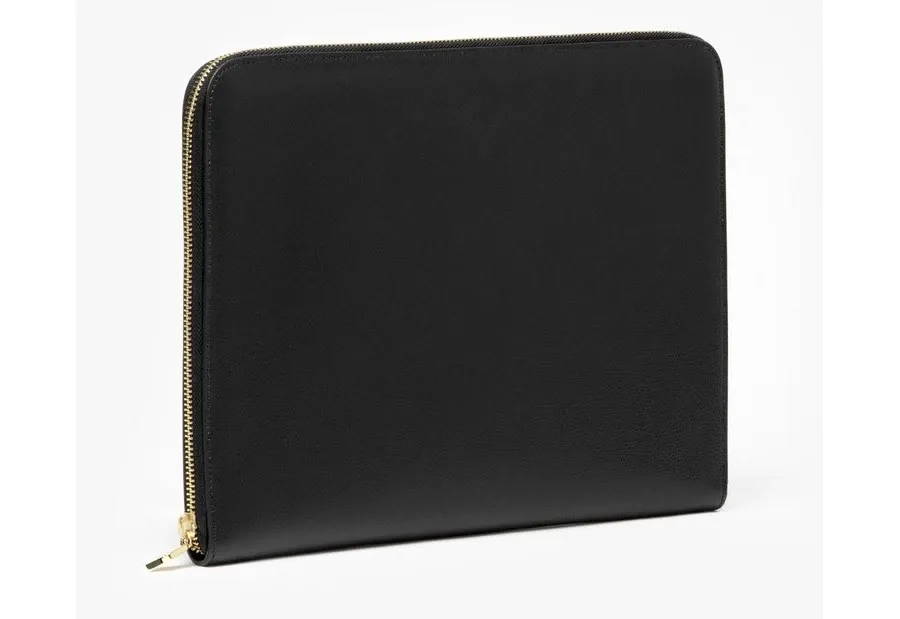 obrazek 2 Skórzany pokrowiec na laptopa 25x1,5x33,5 cm