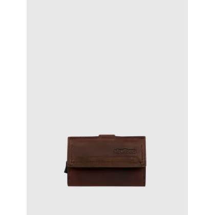 Zdjęcie Etui skórzane na karty model ‘Camden c-three’