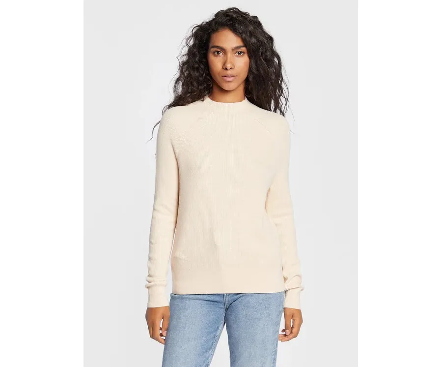 obrazek 1 Calvin Klein Sweter K20K204767 Beżowy Regular Fit