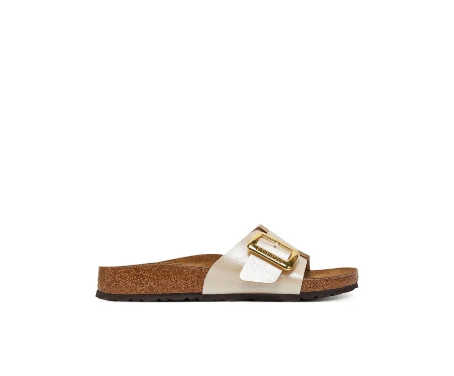 obrazek 1 Birkenstock Klapki Catalina Cushion Buckle 1029393 Écru