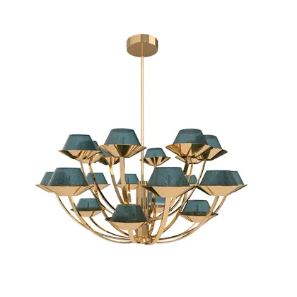 Zdjęcie Ekskluzywny żyrandol w stylu modernistycznym - Fara