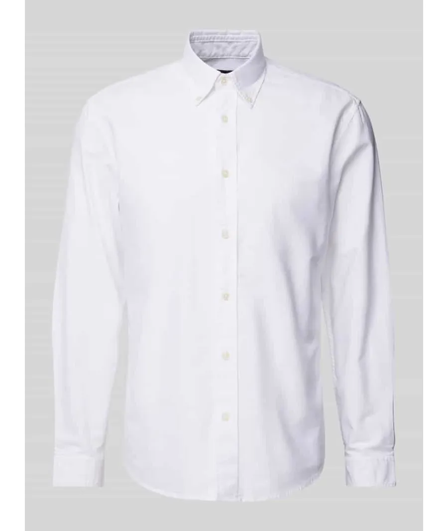obrazek 1 Koszula casualowa o kroju regular fit z kołnierzykiem typu button down