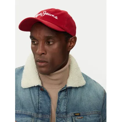 Zdjęcie Pepe Jeans Czapka z daszkiem PM040548 Czerwony