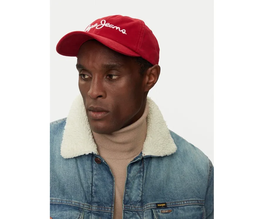 obrazek 1 Pepe Jeans Czapka z daszkiem PM040548 Czerwony